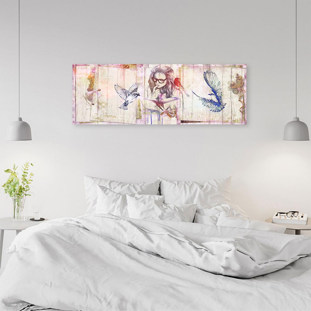 KUNSTDRUCK Beige 90/30 cm - Beige, Textil (90/30cm) - KUNSTLOFT