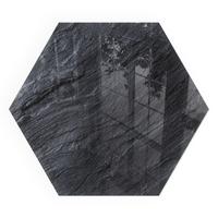 GLASPLATTE für Kamin h40 cm - Schwarz, Glas (40/40/0.4cm) - TULUP