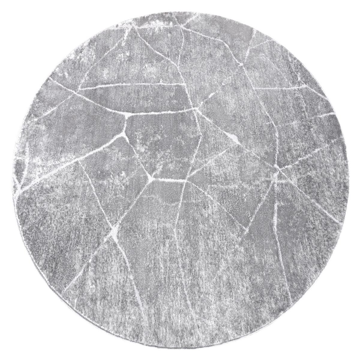 TEPPICH Mefe 200 cm - Grau, Textil (200/200cm) - rugsX