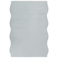 TEPPICH Hellgrau 160/230 cm Dawa - Hellgrau/Grau, Kunststoff (160/230cm) - Beliani