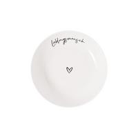SCHALE LIEBLINGSMENSCH Statement weiß ø 18,7 cm - Weiß, Keramik (18.7cm) - Villeroy & Boch