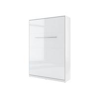 SCHRANKBETT Concept Pro I Vertical - Weiß Hochglanz, Holzwerkstoff (90/200cm) - MIRJAN24