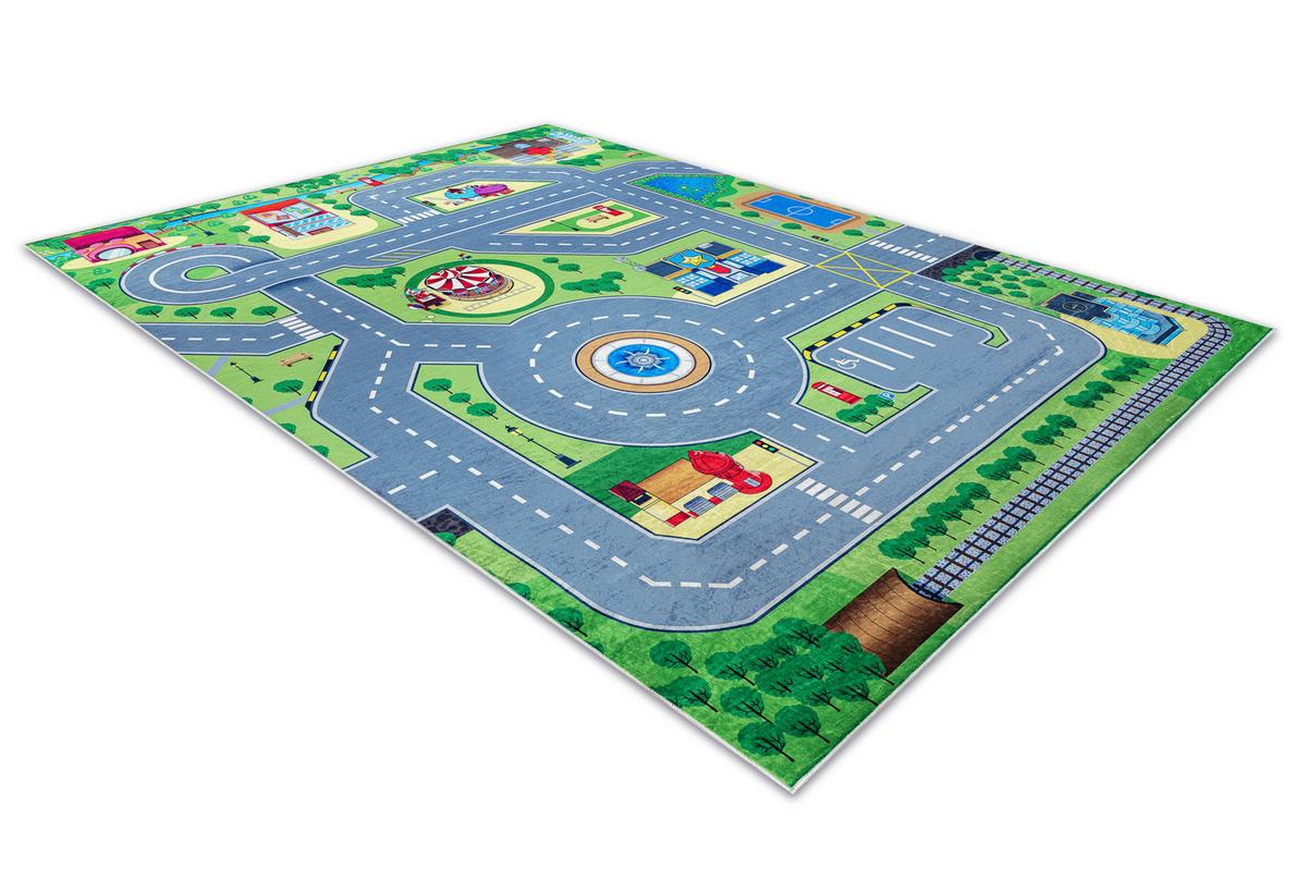 TEPPICH Bambino 140/200 cm - Pastellgrün, Textil (140/200cm) - rugsX