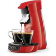 Kaffeepadmaschine Senseo Viva Cafe - Rot, MODERN, Kunststoff/Metall - PHILIPS