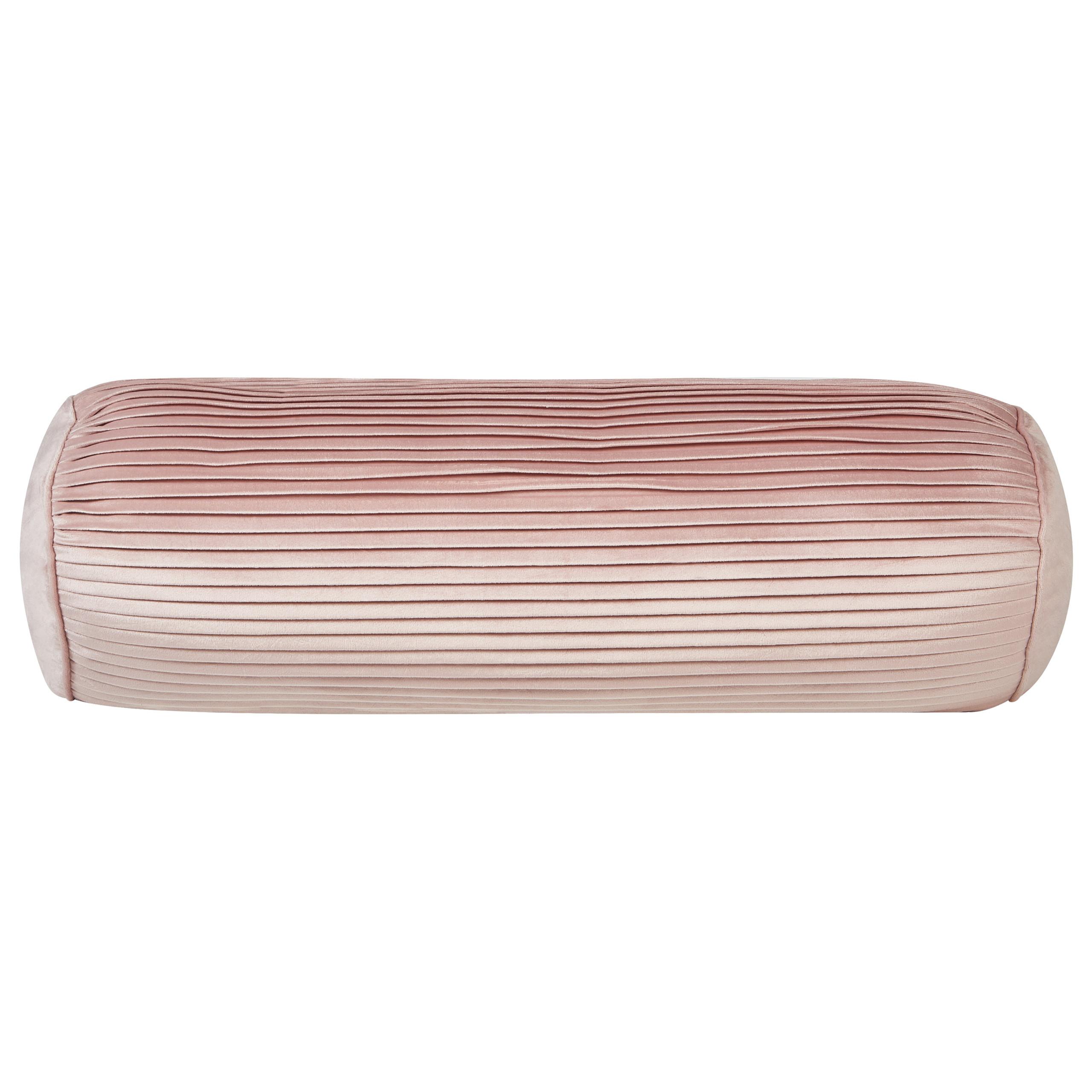 DEKOKISSEN Rosa 60/22 cm Jonquil - Pink, Textil (60/22cm) - Beliani