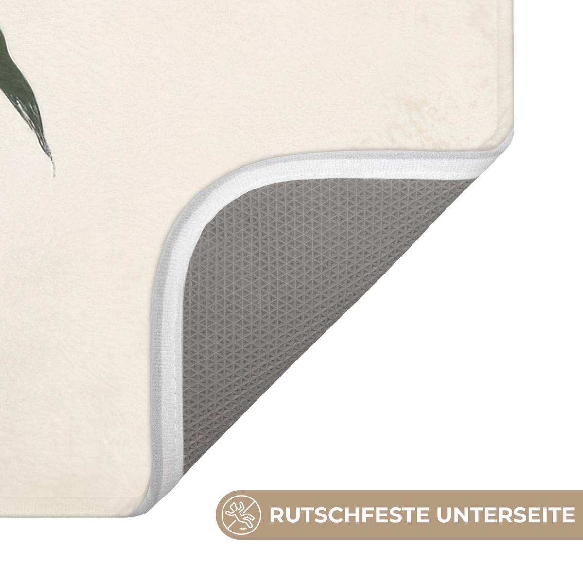 WC-VORLEGER Japandi - Bambus - Beige WC Teppich 40x60 cm - Ecru, Textil (40/1cm) - OnlyWow