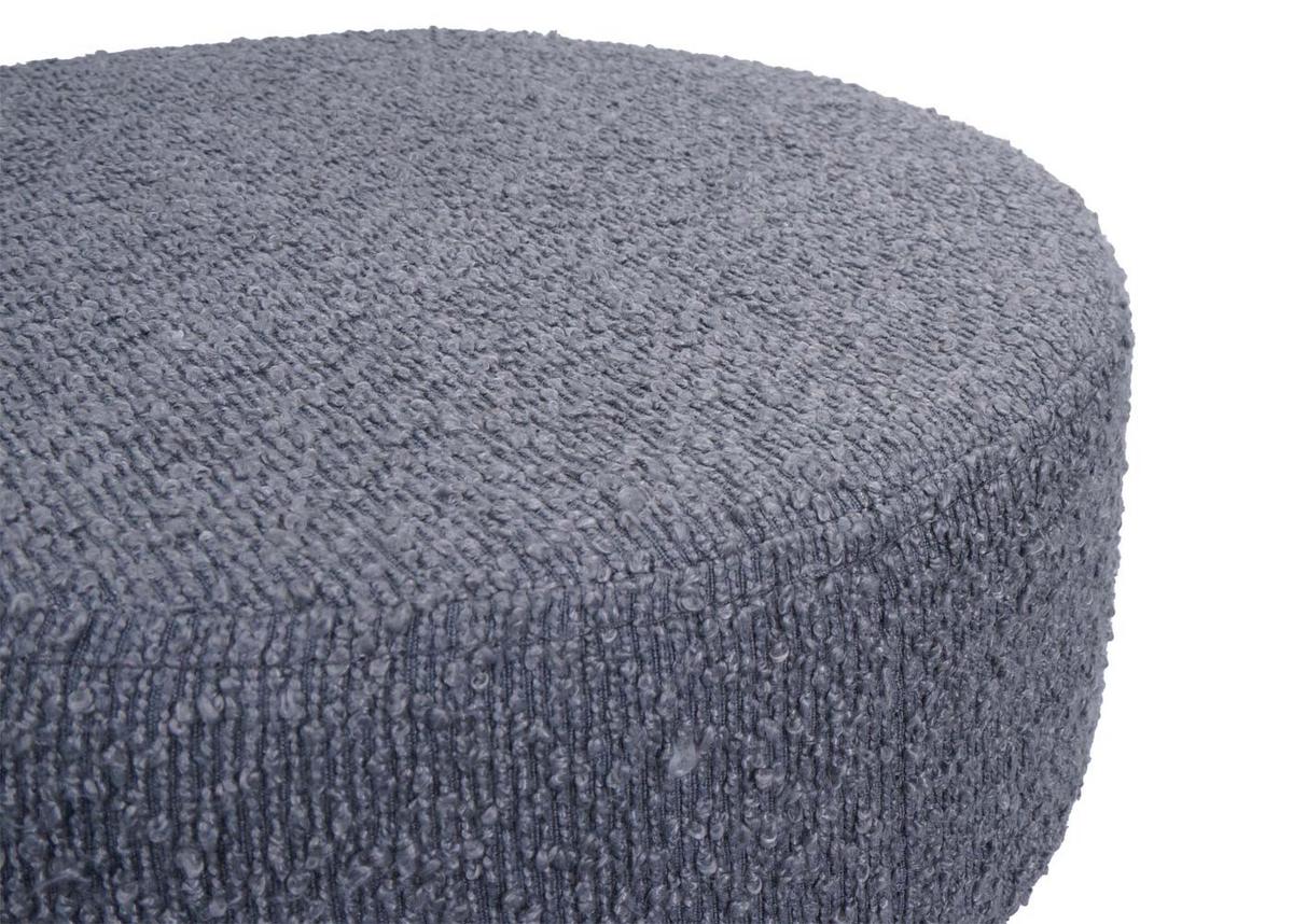 HOCKER Grau 2er-Set - Grau, Textil (37/57/37cm) - MCW