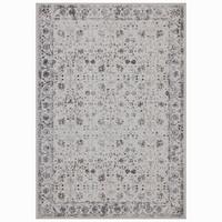 TEPPICH Kurzflor, waschbar, mit floralen Ornamenten, VERNANTE in Creme, 120 x 170 cm - Beige, Textil (120/170cm) - KADIMA DESIGN