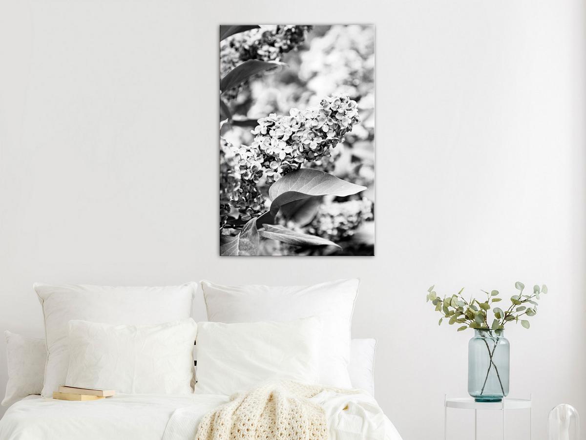 KUNSTDRUCK Schwarz-Weiß 40/60 cm - Schwarz, Textil (40/60cm) - KUNSTLOFT