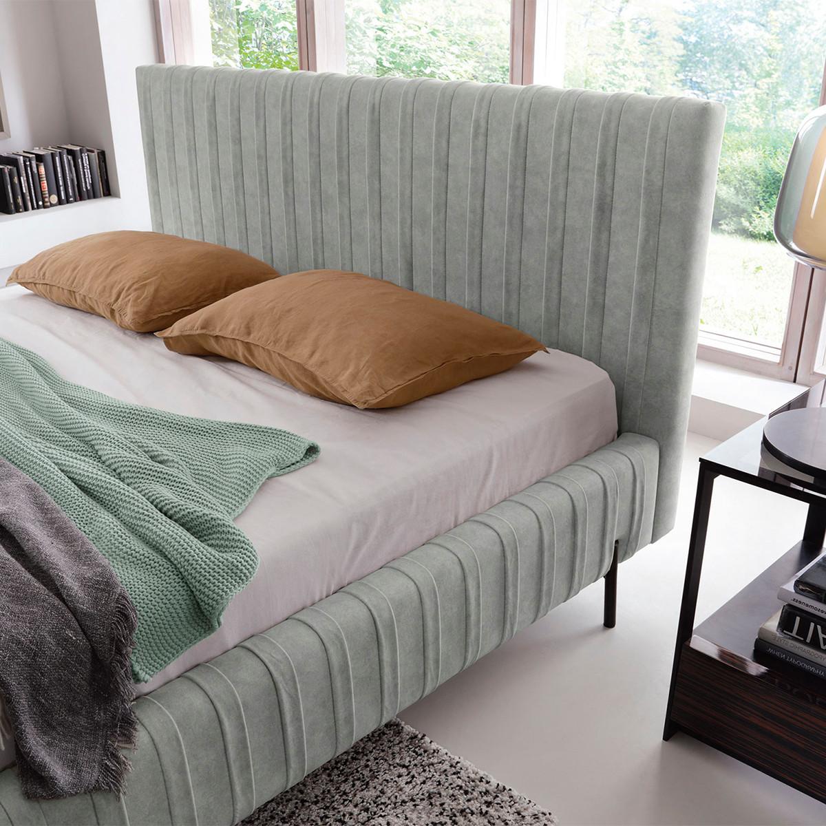 BOXBETT 180/200 Ori Grau - Grau, Holz (180/200cm) - Petits-meubles