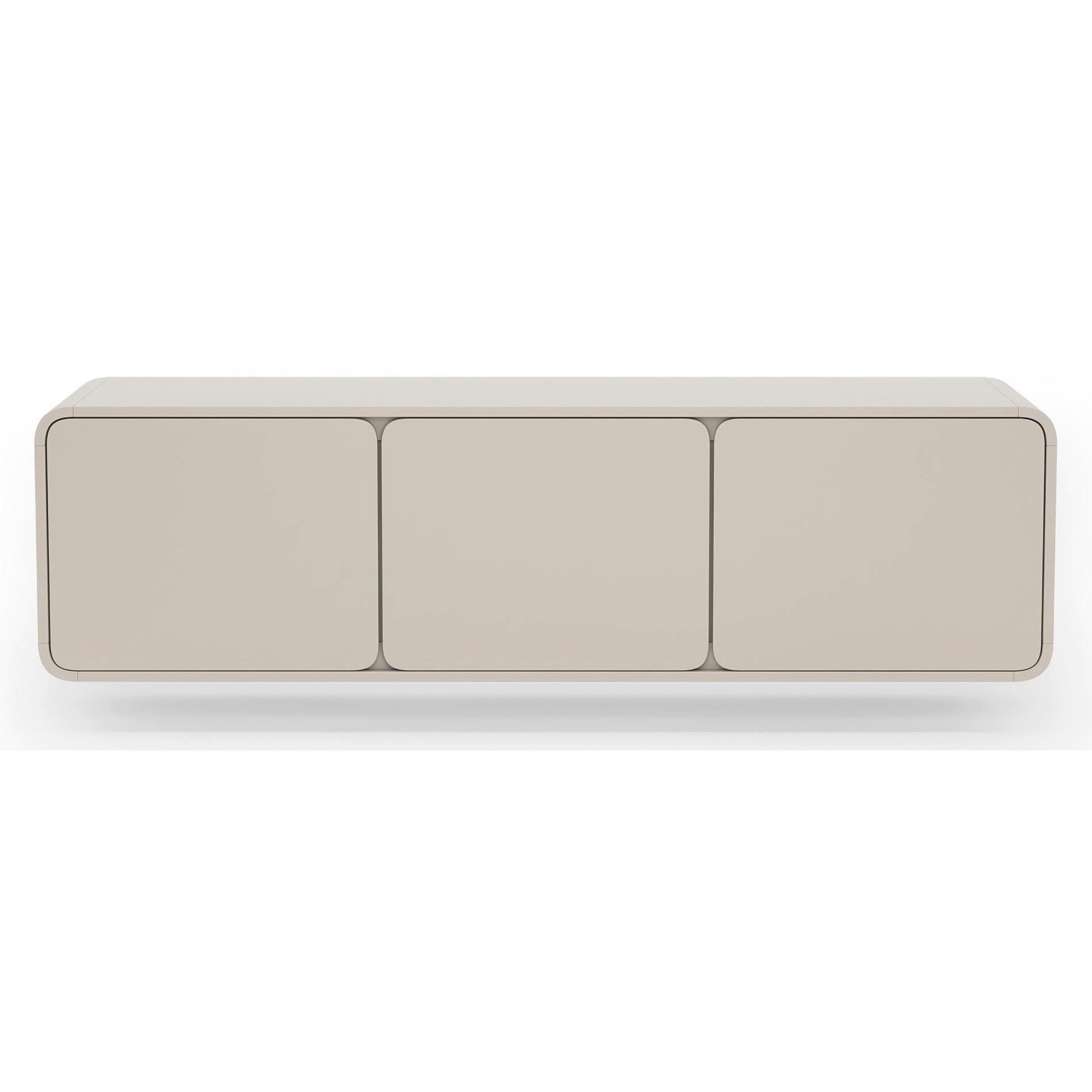 TV-LOWBOARD hängend Lummo 3-türig, Kaschmir, 156 cm - Kaschmir, Holzwerkstoff/Metall (156/42/39cm) - Selsey