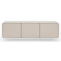 TV-LOWBOARD hängend Lummo 3-türig, Kaschmir, 156 cm - Kaschmir, Holzwerkstoff/Metall (156/42/39cm) - Selsey