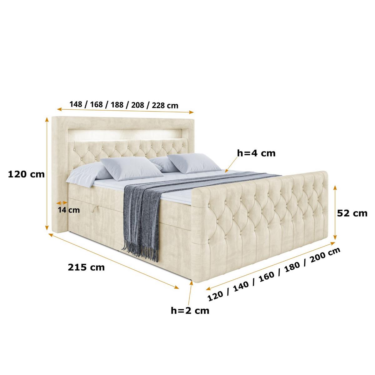 DELETED - Beige, Holzwerkstoff (200/200cm) - ALTDECOR