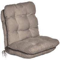 NIEDERLEHNER Flair NL 100x50x8cm Taupe (2tlg) - Taupe, Textil (50/100cm) - Beautissu 