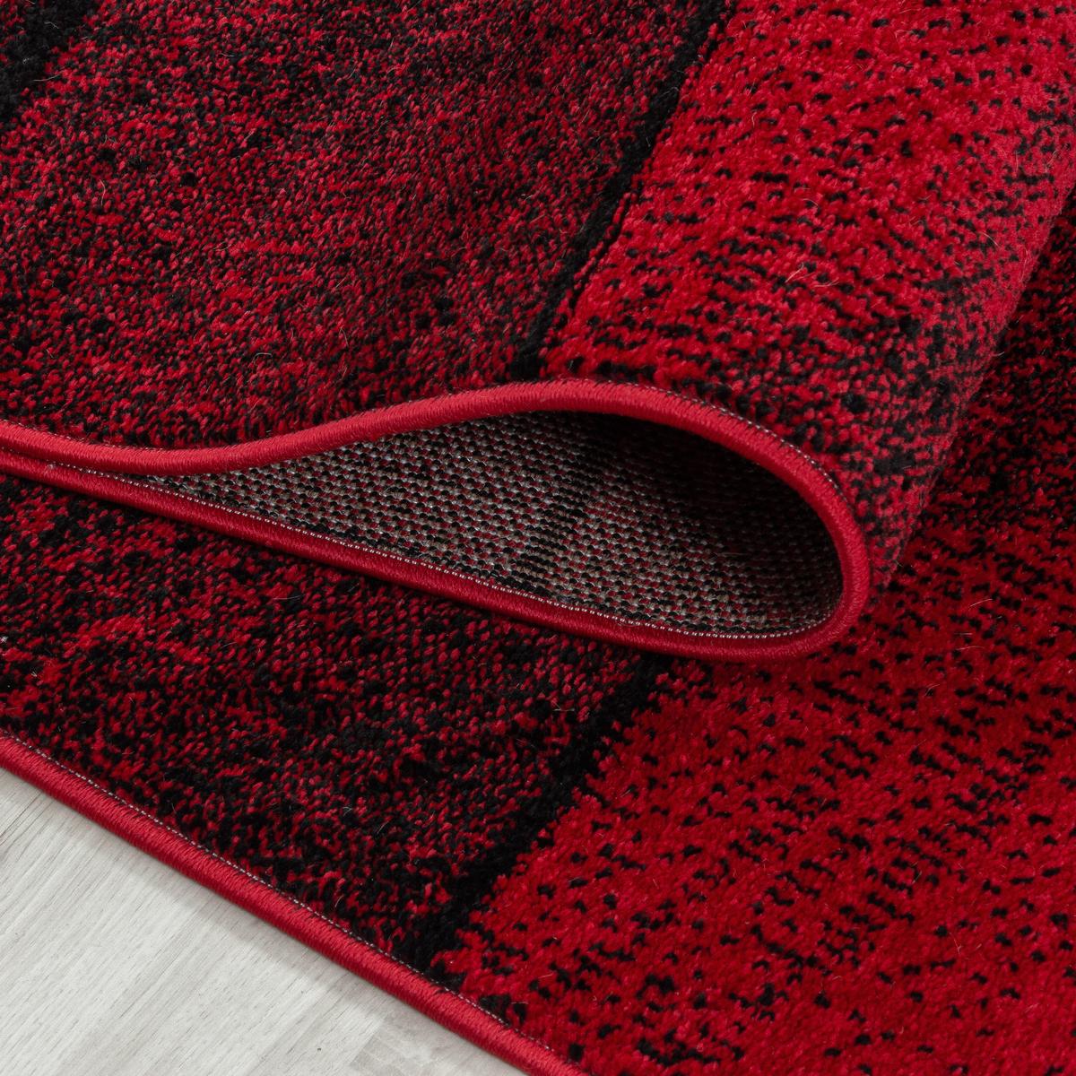 TEPPICH Kurzflor ANDALO in Rot, geometrisch, 120 x 170 cm - Rot, Textil (170/120cm) - KADIMA DESIGN