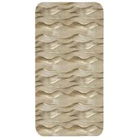 WC-VORLEGER Wellen - Muster - Gold Toilettenvorleger 60x120 cm - Messingfarben, Textil (60/1cm) - OnlyWow