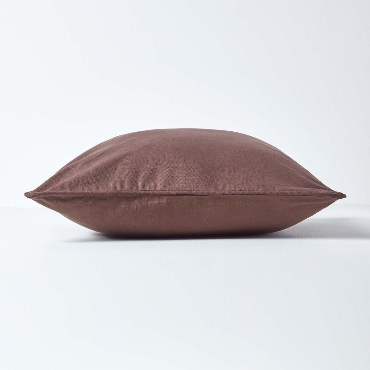 KISSENHÜLLE braun 45/45 cm, 100% Baumwolle - Braun, Textil (45/45cm) - Homescapes