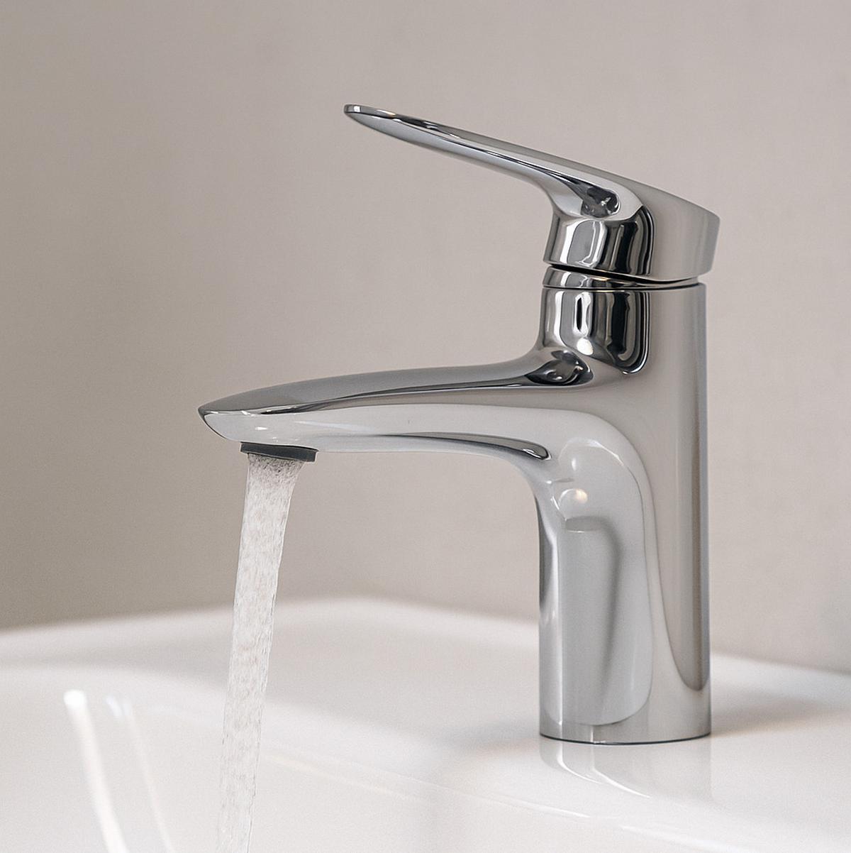WASCHTISCHARMATUR Valley Chrom - Chromfarben, Metall (10/20/5cm) - Badplaats