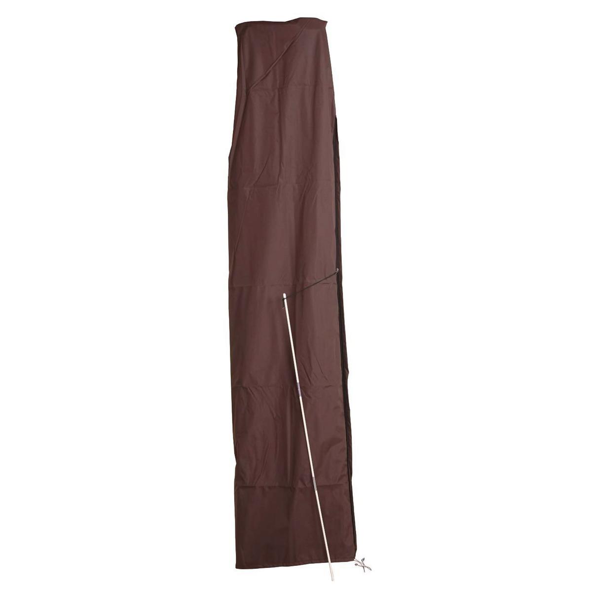 SCHUTZHÜLLE MCW FÜR AMPELSCHIRM BIS 3,5M Braun - Braun, Textil (60/265/60cm) - MCW