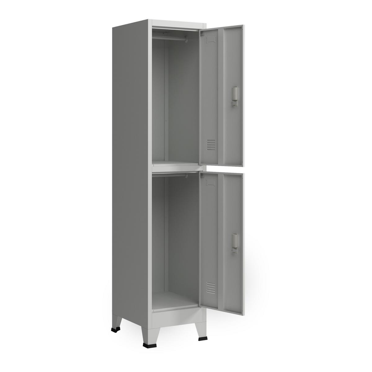SPIND Joroinen - Grau, Metall (38/180/45cm) - [en.casa]