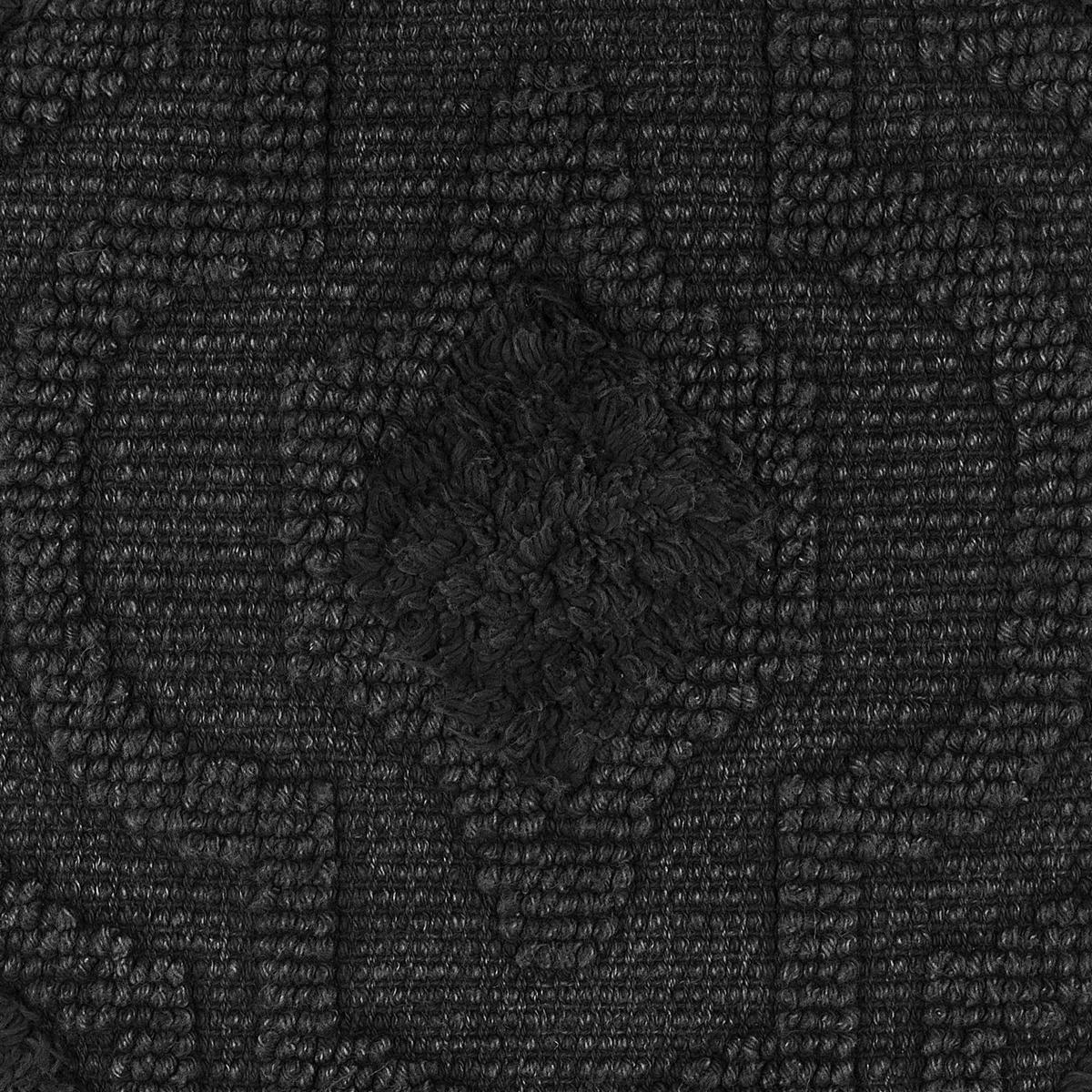DEKOKISSEN 2er-Set Dunkelgrau 45/45 cm Paika - Dunkelgrau, Naturmaterialien/Textil (45/45cm) - Beliani