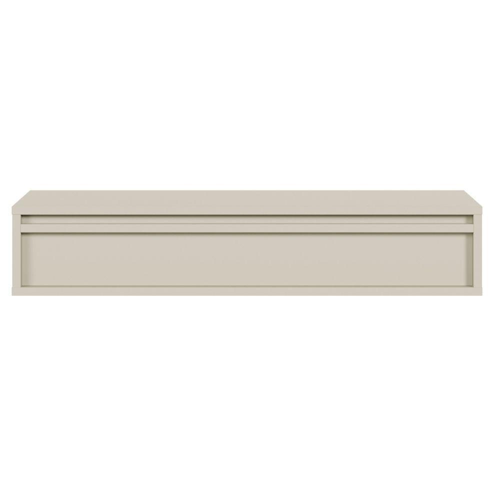 KONSOLENTISCH Evo Graubeige 90 cm - Taupe/Greige, Holzwerkstoff (34/90/17cm) - Selsey