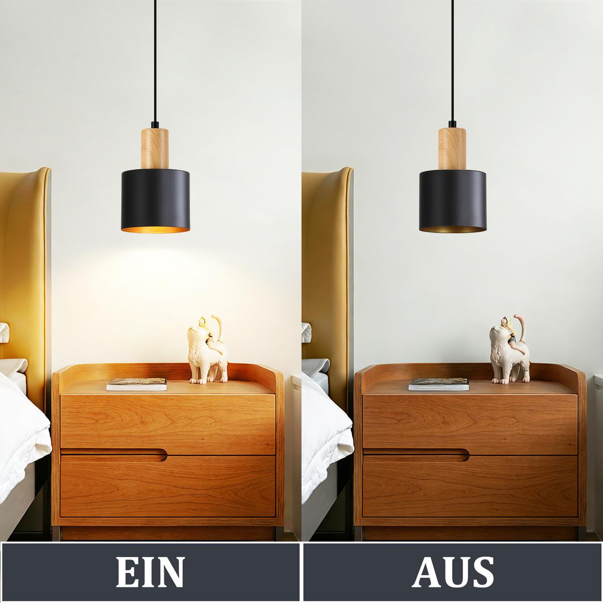 PENDELLEUCHTE Corinor 12/10/173.5 cm - Schwarz, Metall (12/10/173.5cm) - ZMH