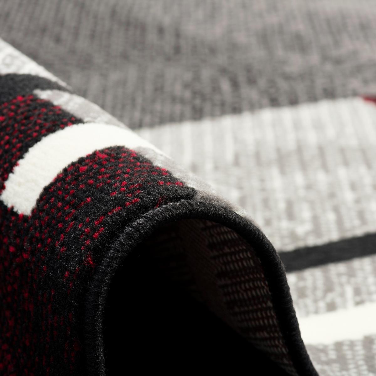 TEPPICH MODERN TRENDLINE KARO - Schwarz, Textil (160/225cm) - Pergamon