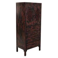 SCHRANK aus Holz 60x40x140 cm - Multicolor, Holz (60/140/40cm) - Wanderlust