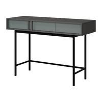 KONSOLENTISCH Alsy AL11 - Anthrazit/Grün, Holzwerkstoff/Kunststoff (43/123/83cm) - MIRJAN24