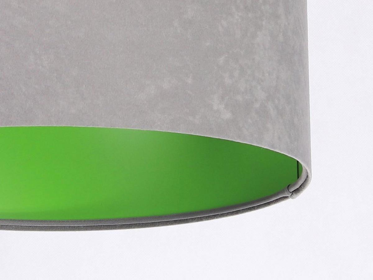 HÄNGELEUCHTE Grau 50/25 cm - Grau/Grün, Kunststoff (50/0.8/25cm) - ONZENO