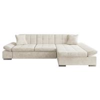 ECKSOFA Malwi, Seite: Rechts - Creme, Holz/Textil (278/161cm) - MIRJAN24