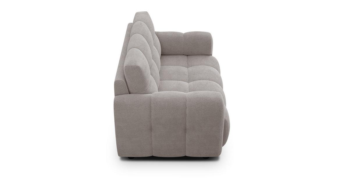 SOFA MELLOW 2-Sitzer, beige - Beige/Schwarz, Holz/Textil (153/87/98cm) - Wozimo