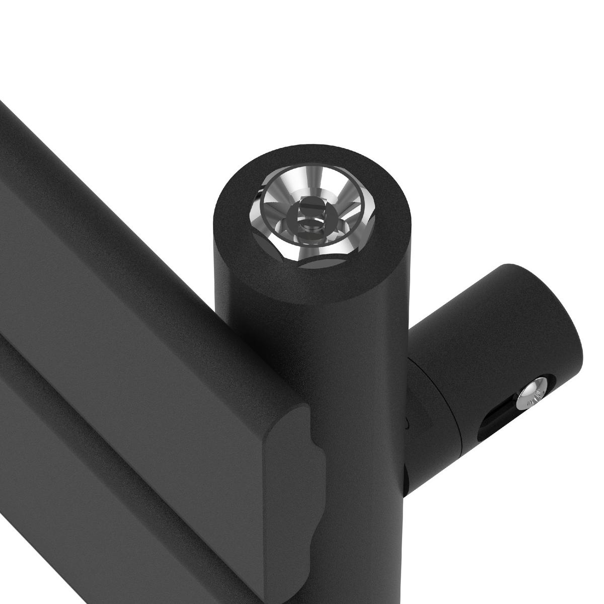 HANDTUCHHEIZKÖRPER Voss II. - Schwarz, Metall (40/180/5.2cm) - [neu.haus]