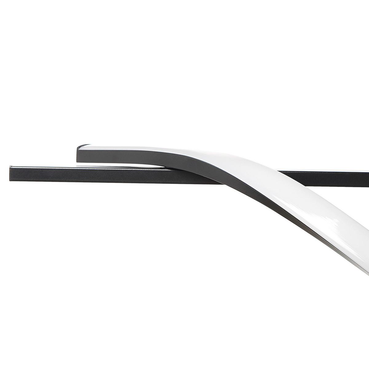 HÄNGELEUCHTE Bodri 30/120/143 cm - Schwarz, Metall (30/120/143cm) - Beliani
