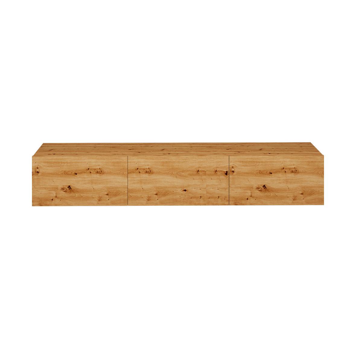 TV-MÖBEL Idao Helles Holz - Braun, Holzwerkstoff (160/35/29.6cm) - Petits-meubles