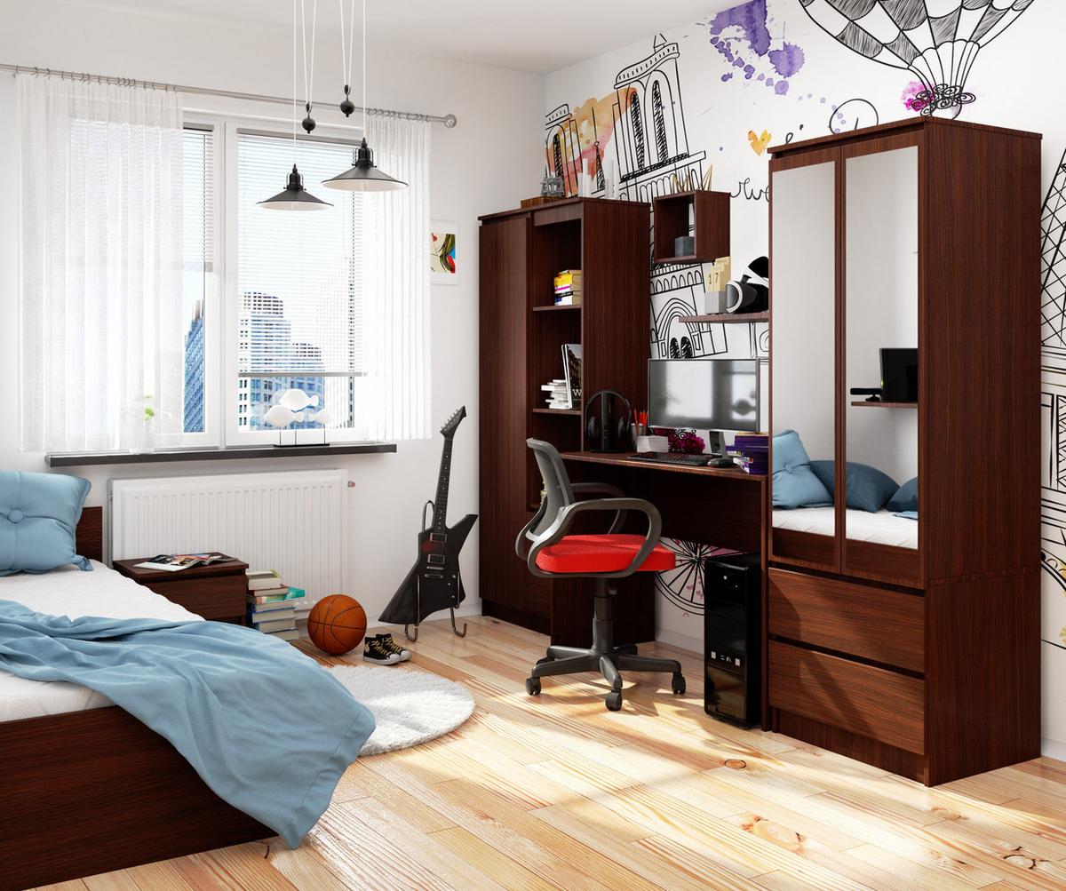 SCHREIBTISCH Dunkelbraun 79/120/50 - Dunkelbraun, Holzwerkstoff (120/53.6/79cm) - RAUMHIRSCH FURNITURE