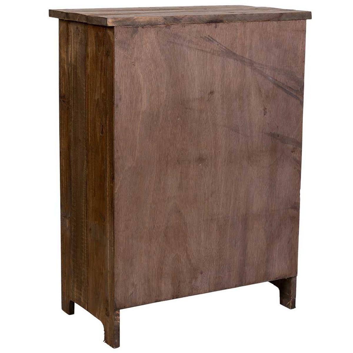 KOMMODE aus Holz, braun, 59x34x81cm - Braun, Holz (59/80.5/34cm) - Wanderlust