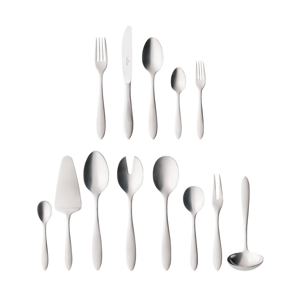 TAFELBESTECK Arthur silber 68-tlg. - Silberfarben, Metall - Villeroy & Boch