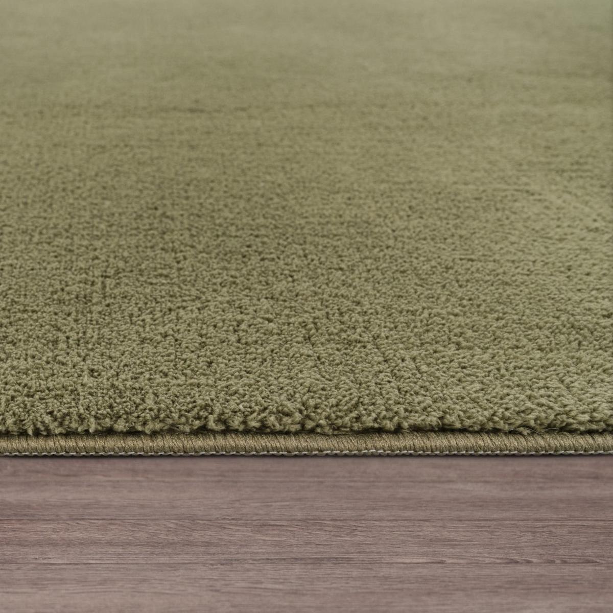 HOCHFLORTEPPICHE Grün 60 x 100 cm - Grün, Kunststoff (60/100cm) - TT Home