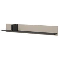 WANDREGAL Alsy AL14 - Anthrazit/Beige, Holzwerkstoff (150/22/22cm) - MIRJAN24