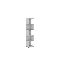 BÜCHERREGAL DUOMO 41,6x29,7x184 cm, Regal Grau - Grau, Holzwerkstoff (41.6/184/29.7cm) - MASSENO