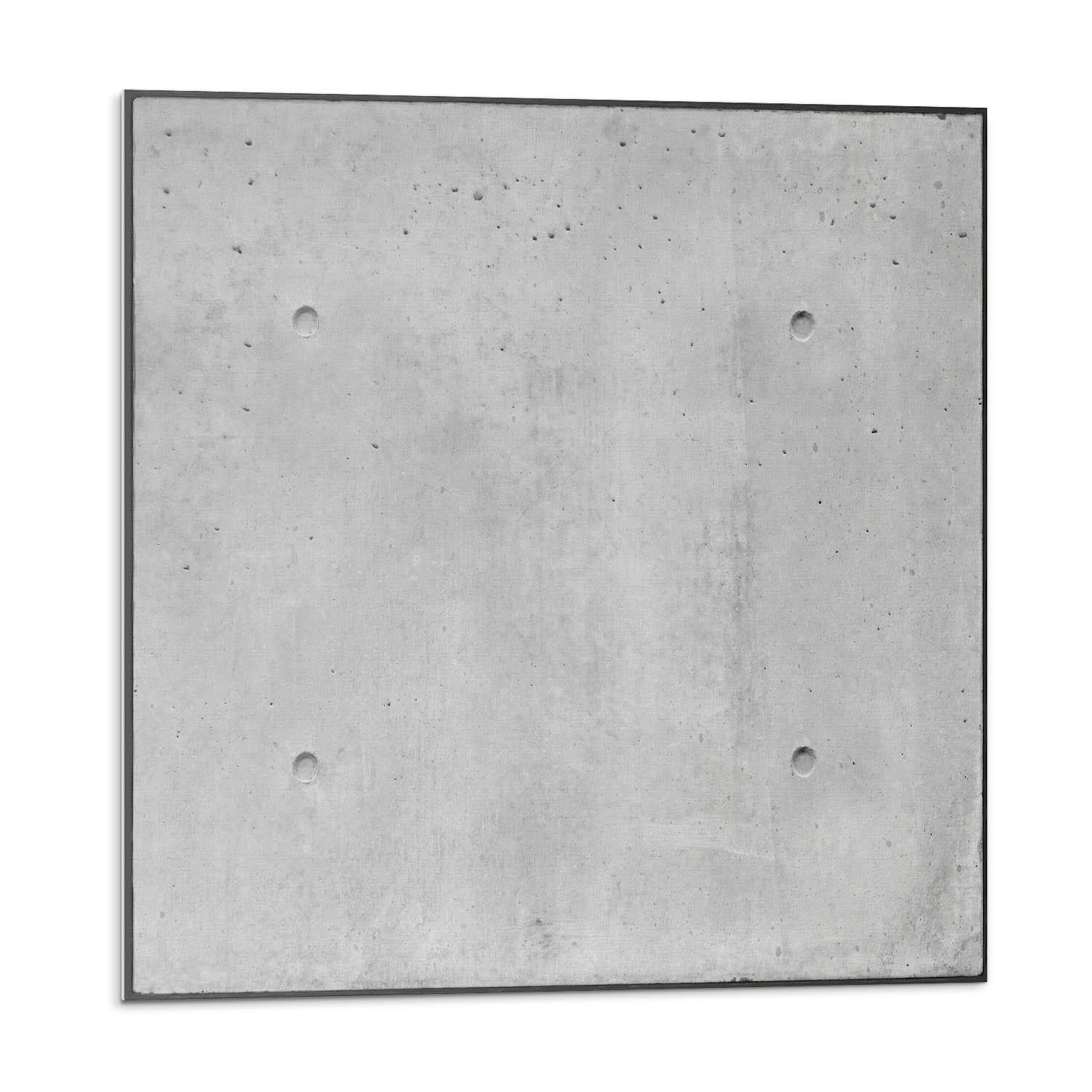 WANDPANEEL 4x 50x50 cm selbstklebend Kirellon - Anthrazit, Kunststoff (50/1.6/50cm) - Wallfluent
