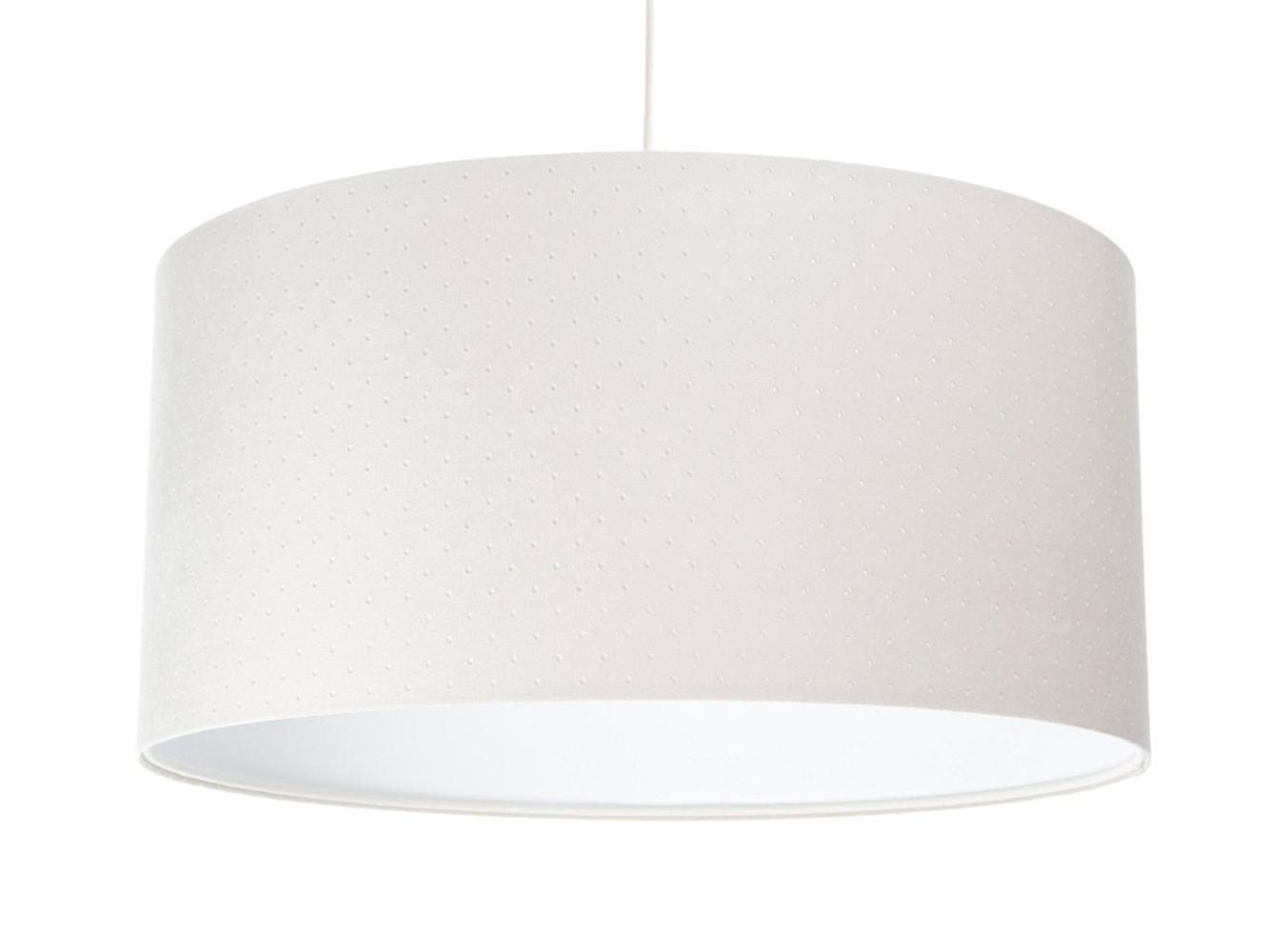 HÄNGELEUCHTE Weiß 50/25 cm - Beige/Weiß, Kunststoff (50/0.8/25cm) - ONZENO