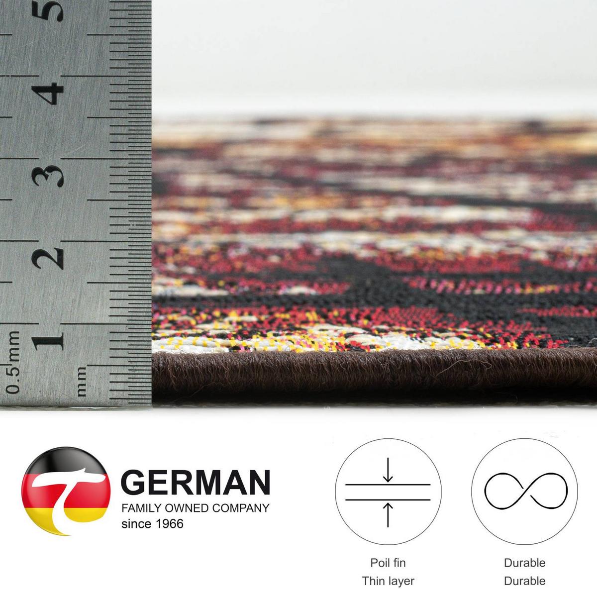 OUTDOORTEPPICH Aurora 100x100 cm - Braun, Textil (100/100cm) - Gino Falcone