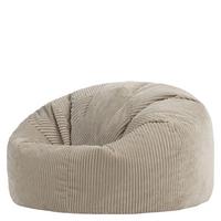 SITZSACK Cord Kingston XXL - Beige, Textil (92/52/92cm) - icon