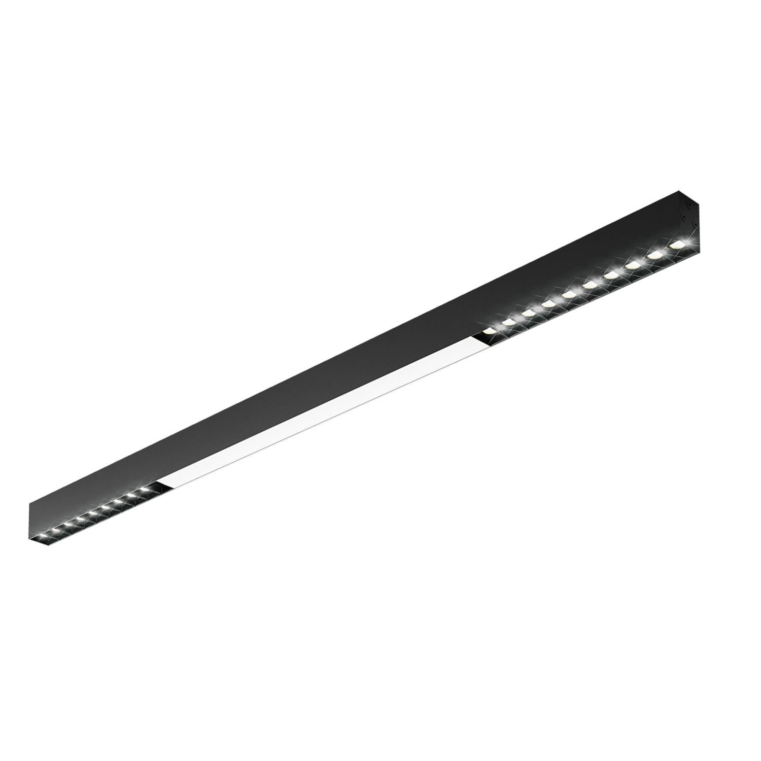 LED-DECKENLEUCHTE Ritter 107/4/6 cm - Schwarz, Metall (107/4/6cm) - Nettlife