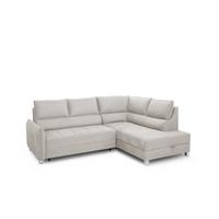ECKSOFA Marno In Chill Me - Creme, Holzwerkstoff/Textil (260/200cm) - Fun Möbel