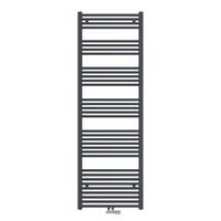 HEIZKÖRPER wasserführender Handtuchheizkörper Anthrazit 180/60/3 cm - Anthrazit, Metall (60/180/3cm) - EMKE