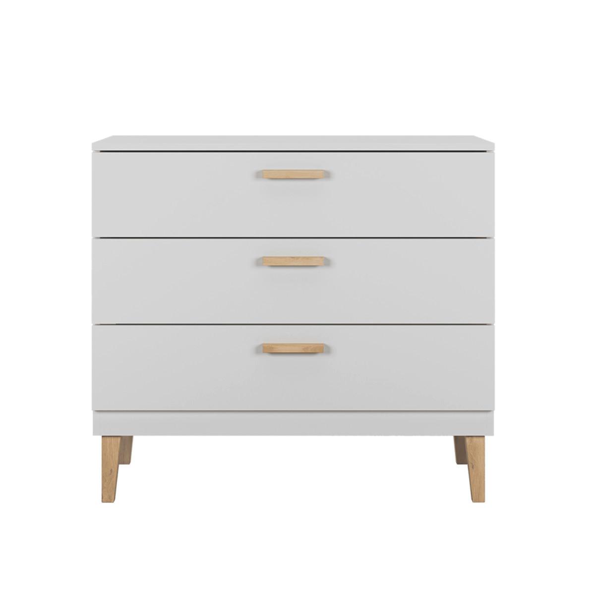 WICKELKOMMODE Kubi Weiß - Weiß, Holzwerkstoff (100/47/90cm) - Petits-meubles